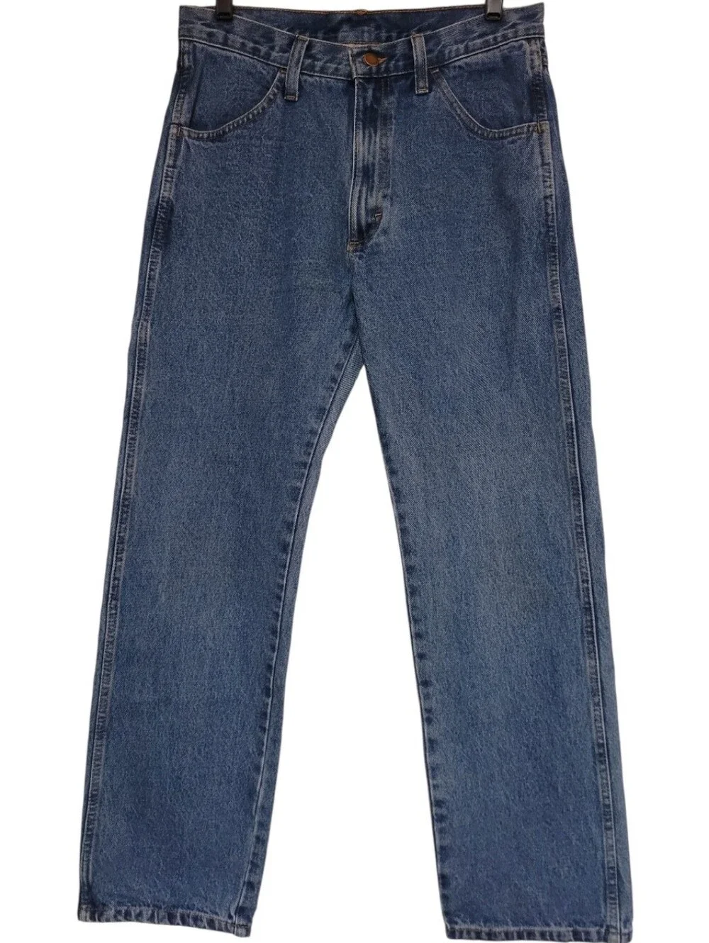 Rustler Jeans Straight Leg, 100% Cotton Mens 31x30 (Measures Accurately)